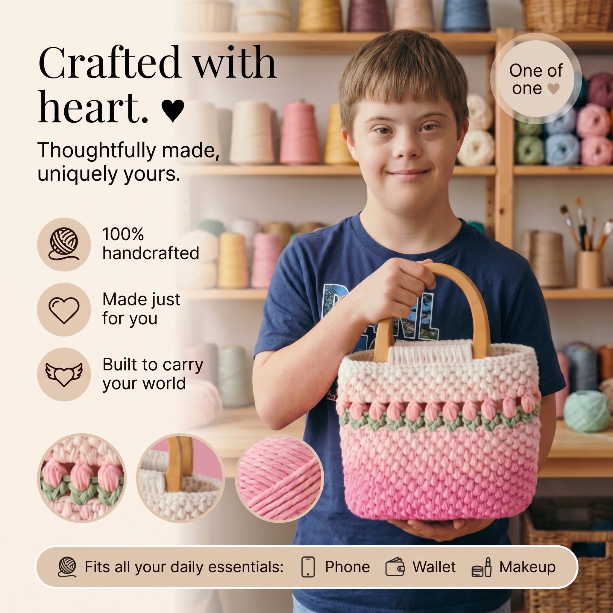 Aidan's Tulip Tote